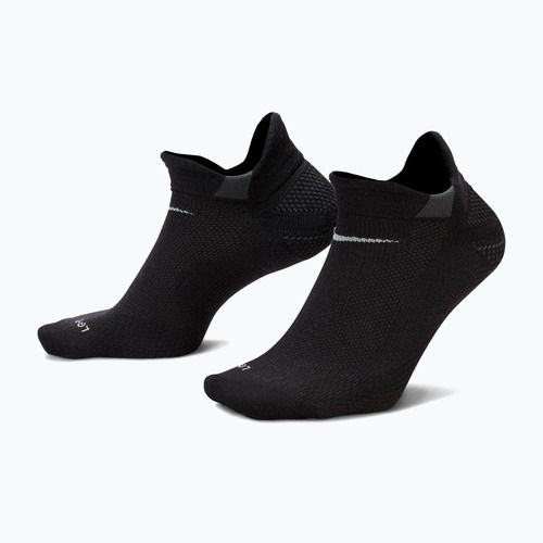 Calzini Nike Running No-Show Wool black/dark smoke grey/light smoke grey