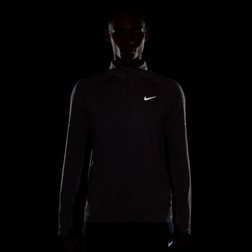 Felpa da running uomo Nike Stride 1/4 Zip Dri-Fit light violet ore