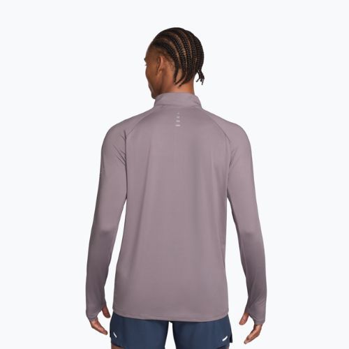 Felpa da running uomo Nike Stride 1/4 Zip Dri-Fit light violet ore