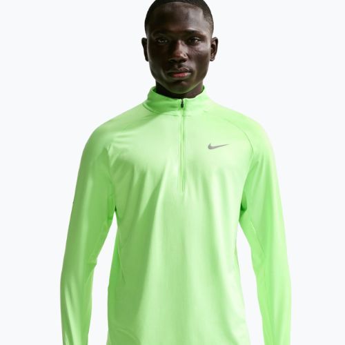 Bluza do biegania męska Nike Stride 1/4 Zip Dri-Fit lime blast