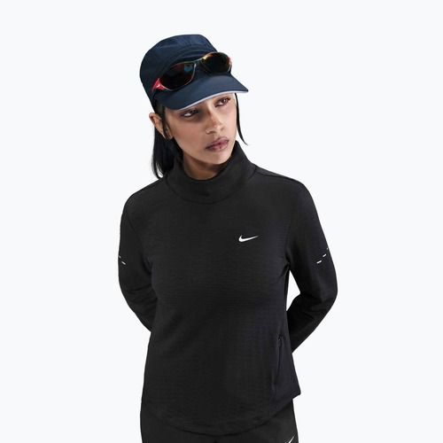 Maglia running donna a maniche lunghe Nike Swift Therma-Fit Turtle Neck black