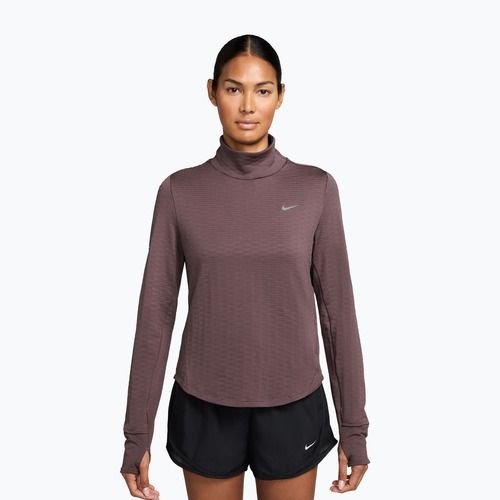 Maglia da running a maniche lunghe donna Nike Swift Therma-Fit Turtle Neck tattoo