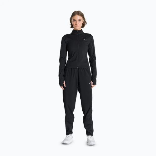 Felpa da running donna Nike Swift Dri-Fit Full Zip Mid-Layer black