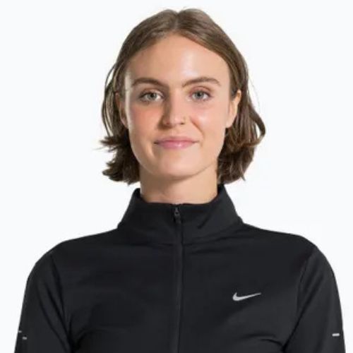 Felpa da running donna Nike Swift Dri-Fit Full Zip Mid-Layer black