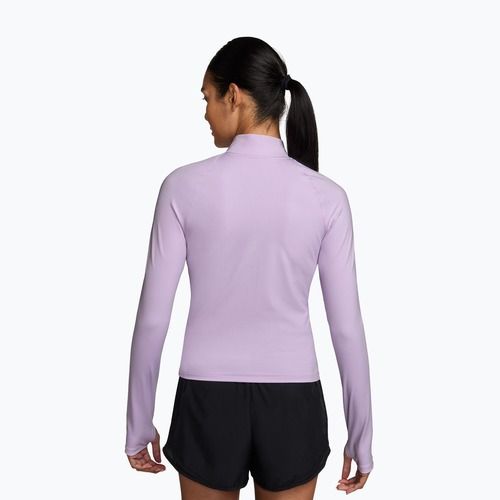 Felpa da running donna Nike Swift Dri-Fit Full Zip Mid-Layer violet mist