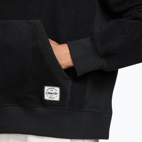Felpa da allenamento uomo Nike Athletic Club Dri-Fit Hoodie black/black