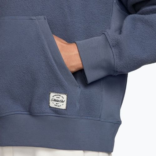 Felpa da allenamento uomo Nike Athletic Club Dri-Fit Hoodie diffused blue/diffused blue