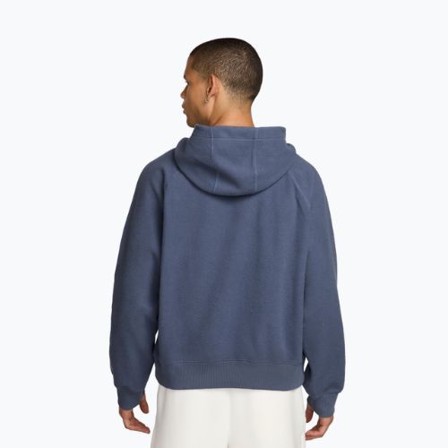Felpa da allenamento uomo Nike Athletic Club Dri-Fit Hoodie diffused blue/diffused blue