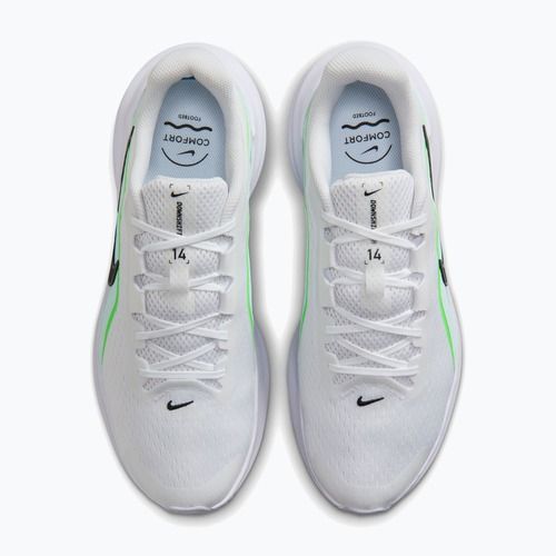 Scarpe running uomo Nike Downshifter 14 white/glacier blue/green strike/black