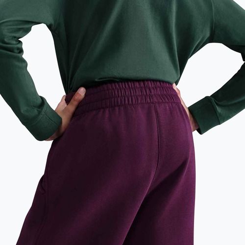 Pantaloni per bambini Nike Sportswear Club Fleece burgundy/burgundy/white