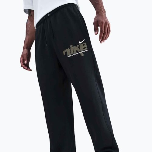 Pantaloni uomo Nike Sportswear Club Bungee black/metallic gold
