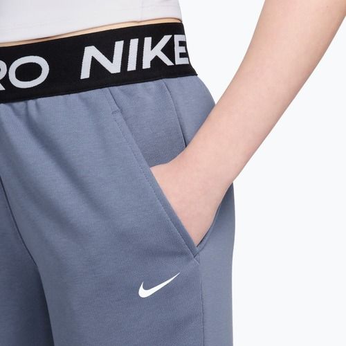 Pantaloni per bambini Nike Pro Fleece Dri-Fit world indigo/world indigo/black/white