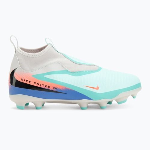 Scarpe da calcio junior Nike United Phantom 6 High Academy Jr FG/MG pistachio frost/hyper orange