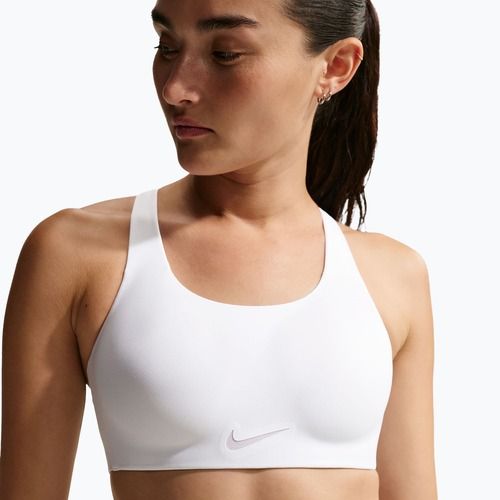 Reggiseno sportivo Nike Rival Ultrahigh Support white