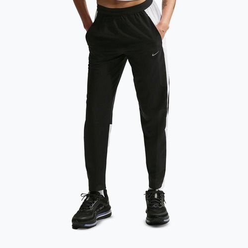 Pantaloni da running donna Nike Tempo Swoosh Dri-Fit Mid-Rise 7/8 black/white