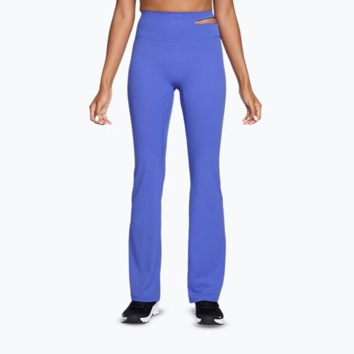 Pantaloni da allenamento donna Nike Zenvy High-Waisted Flared sapphire/white