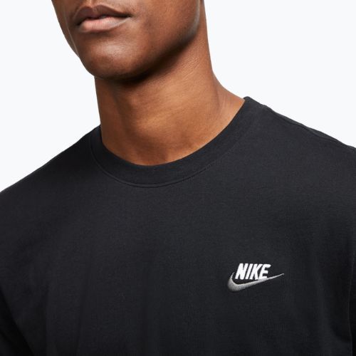T-shirt uomo Nike Sportswear Club black/white/dark grey