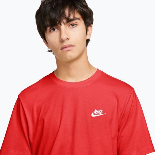 T-shirt uomo Nike Sportswear Club university red/white