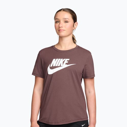 T-shirt donna Nike Sportswear Club Essentials Logo tattoo/white