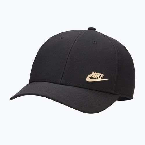 Cappellino con visiera Nike Dri-Fit Club black/metallic gold