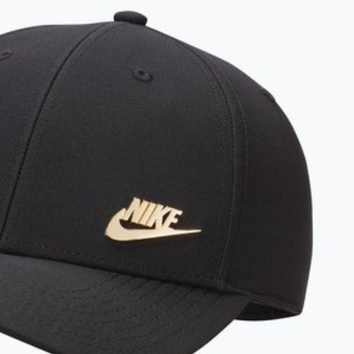 Cappellino con visiera Nike Dri-Fit Club black/metallic gold