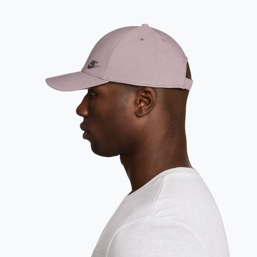 Cappellino con visiera Nike Dri-Fit Club light violet ore/metallic silver