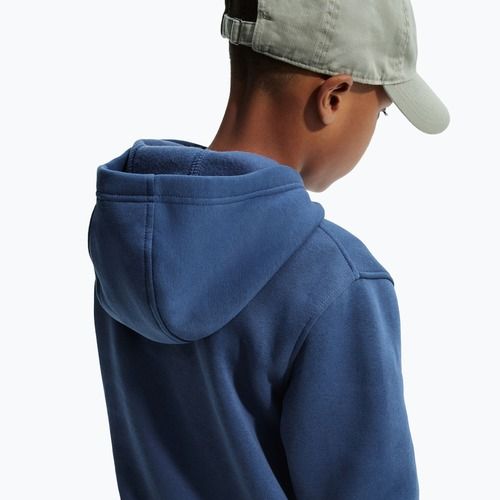 Felpa per bambini Nike Club Fleece Hoodie mystic navy/white