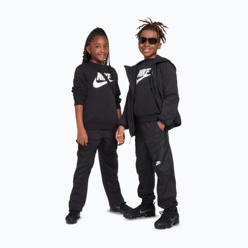 Felpa da bambino Nike Sportswear Club Fleece Comet Black/White