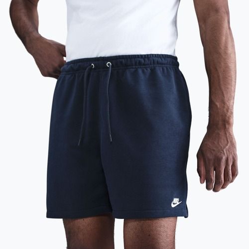 Pantaloncini uomo Nike Club French Terry Flow obsidian/obsidian/white