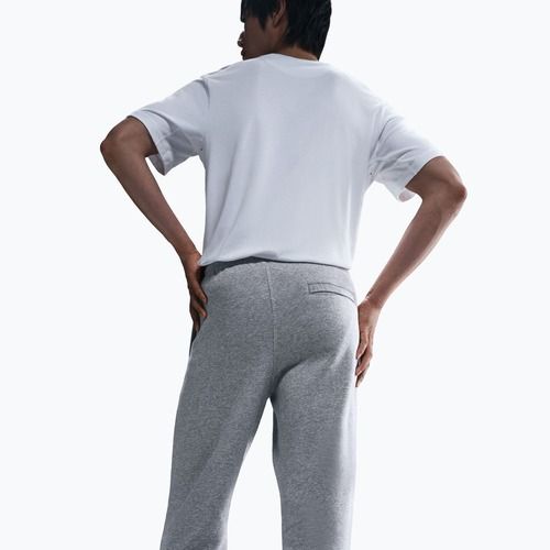 Pantaloni uomo Nike Club Jogger dark grey heather/light smoke grey/white