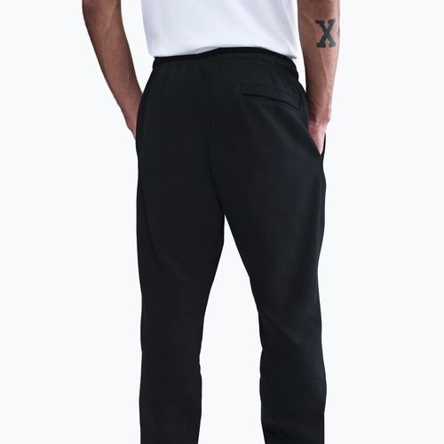 Pantaloni da uomo Nike Club Cuffed Brushed black/black/white