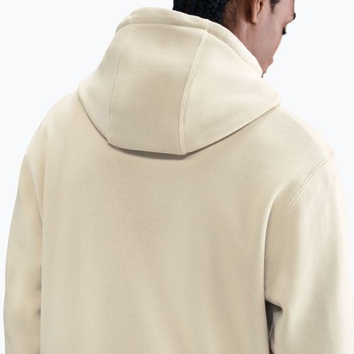 Felpa uomo Nike Club Pullover Hoodie light khaki/light khaki/white