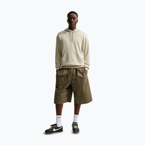 Felpa uomo Nike Club French Terry Pullover Hoodie light khaki/light khaki/white