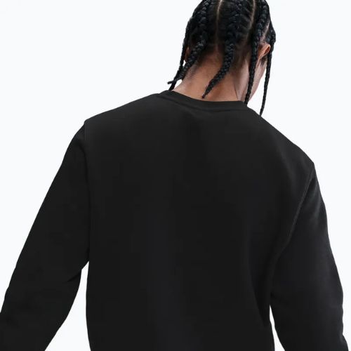 Felpa uomo Nike Sportswear Club Graphic Fleece Crew black/white