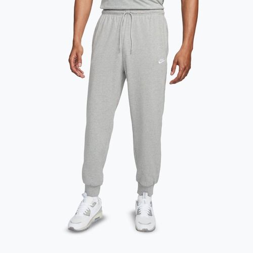 Pantaloni uomo Nike Club Knit Jogger dark grey heather/white
