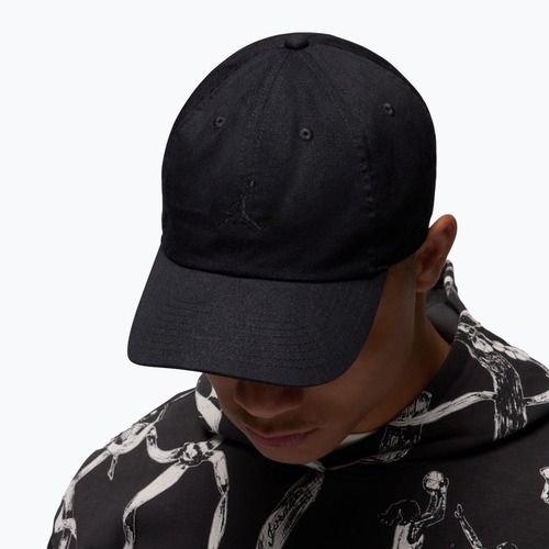 Cappellino con visiera  Jordan Club Unstructured Curved-Bill black/black