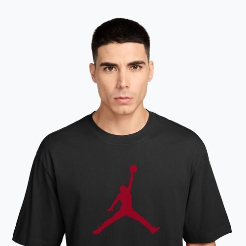 T-shirt da uomo  Jordan black/gym red
