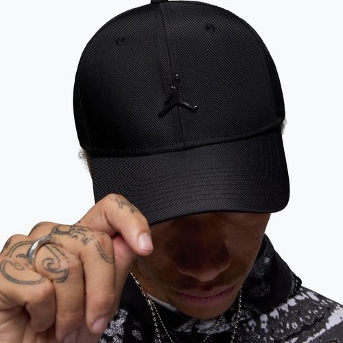 Cappellino con visiera Jordan Rise Structured Metal Jumpman black/R511