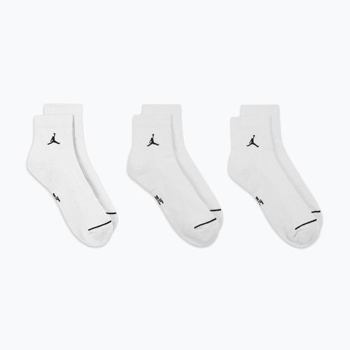 Calzini Nike Jordan Everyday Ankle 3 paia white/black