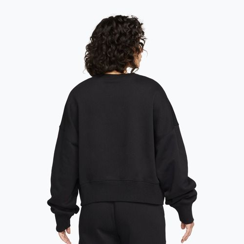 Felpa donna Nike Sportswear Phoenix Fleece Oversized black/sail
