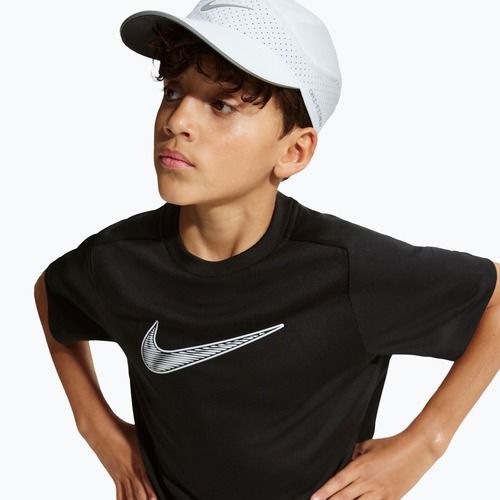 T-shirt bambino Nike Multi Dri-Fit black/white