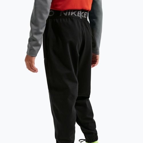 Pantaloni da bambino Nike Pro Dri-Fit black/smoke grey/white