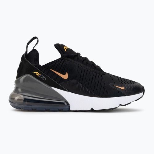 Scarpe da bambino Nike Air Max 270 black/laser orange/metallic copper