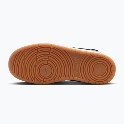 Scarpe  Nike Court Borough Mid 2 black/white/gum med brown/light smoke grey