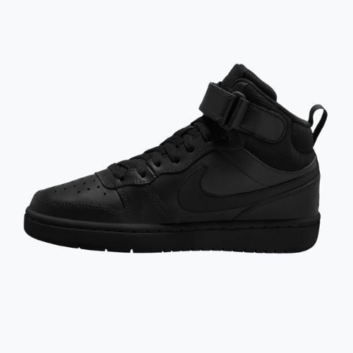 Scarpe per bambini Nike Court Borough Mid 2 black/black/black