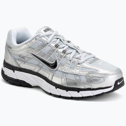 Scarpe donna Nike P-6000 white/metallic silver/black