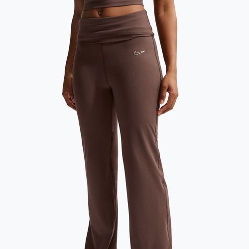 Pantaloni donna Nike Flared light chocolate
