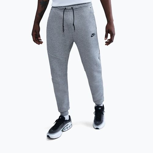 Pantaloni uomo Nike Tech Joggers dark grey heather/black