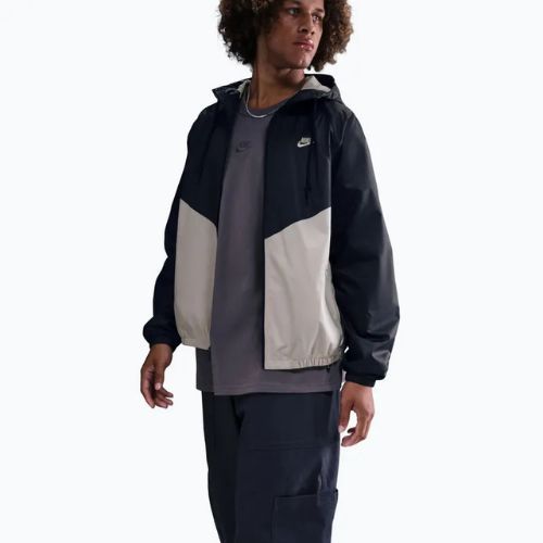 Giacca uomo Nike Windrunner black/cream Ii/cream Ii