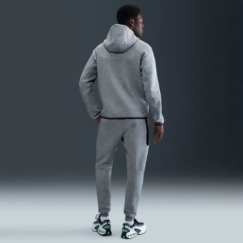 Giacca da uomo Nike Tech Windrunner Full Zip cave dark grey heather/black